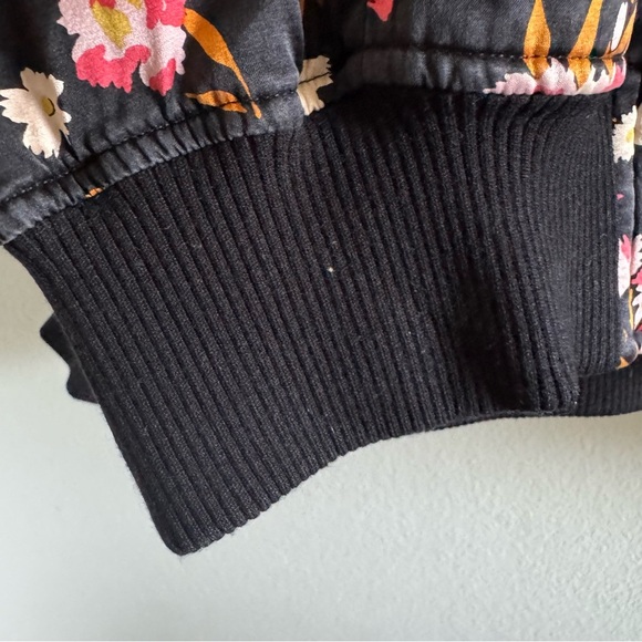 A.L.C. Kelley Floral Bomber Silk Blend Jacket size Small - Picture 7 of 11